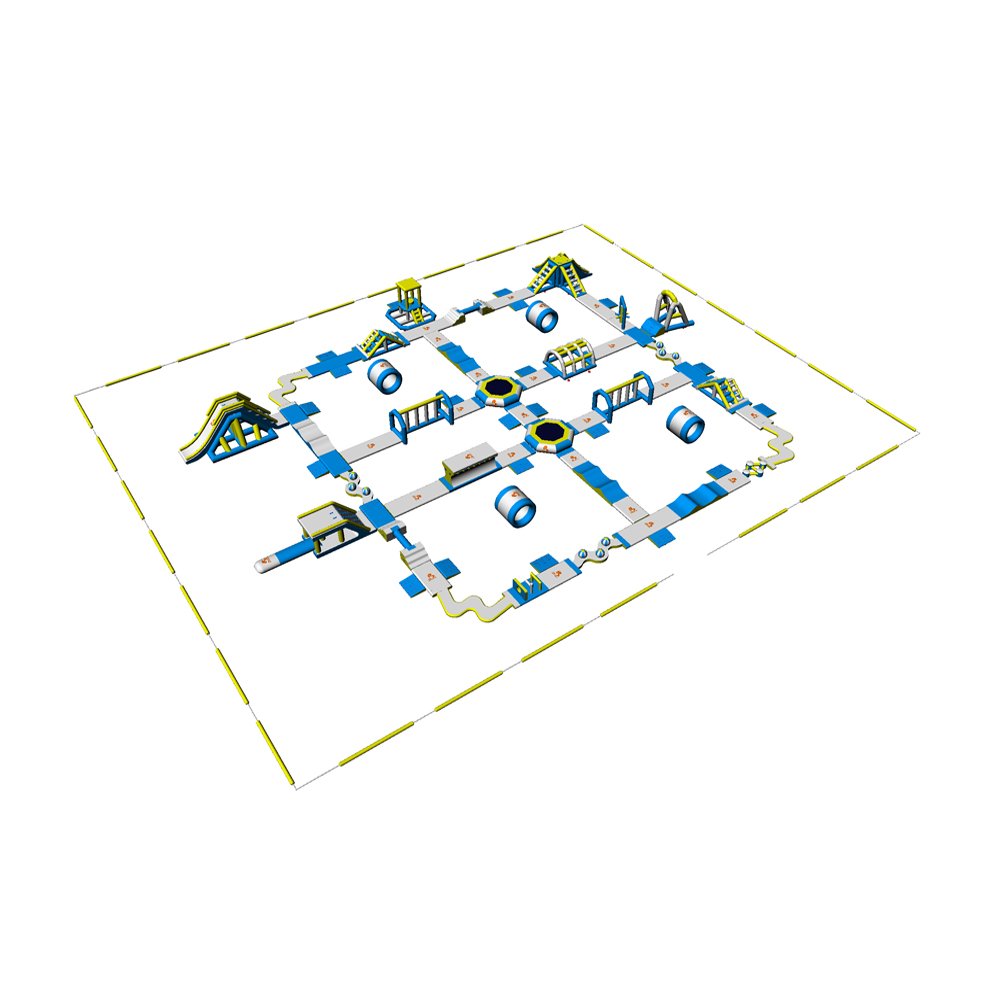 Bouncia  Big Inflatable Aqua Park Equipment For Adults And Kids Giant Inflatable Water Park image4