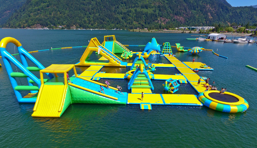 inflatable water park for lake inflatable water park for lake