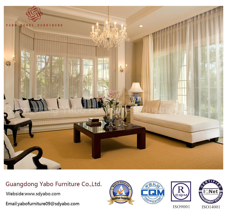 Modern Hotel Furniture for White Living Room Sofa (YB-S-12)living room ...