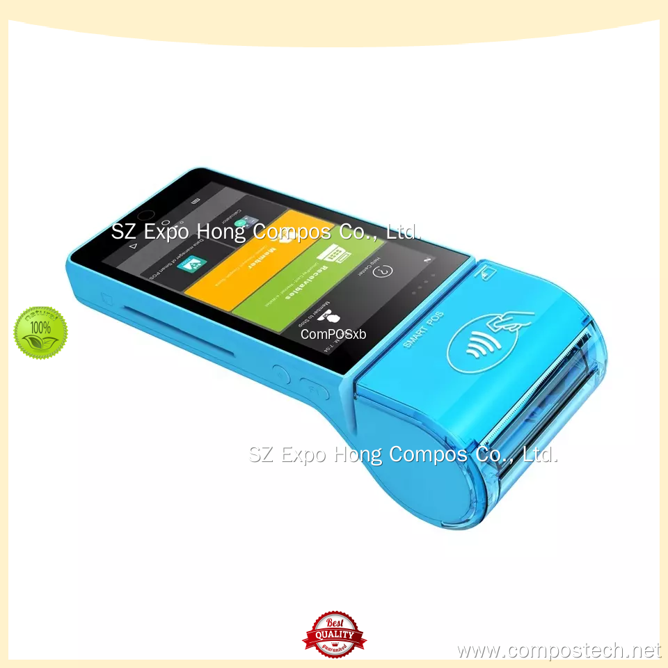 Pos Reader Compact POS-H100 Smart Handheld POS Device — Compact 4G, NFC, Long Battery