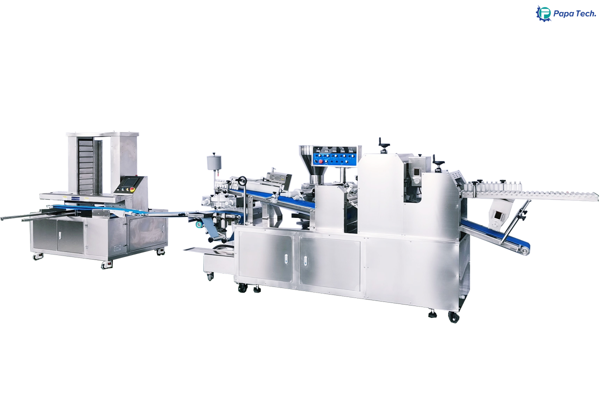 Automatic Flaky Pastry Production Line - Multifunctional Bakery Machine