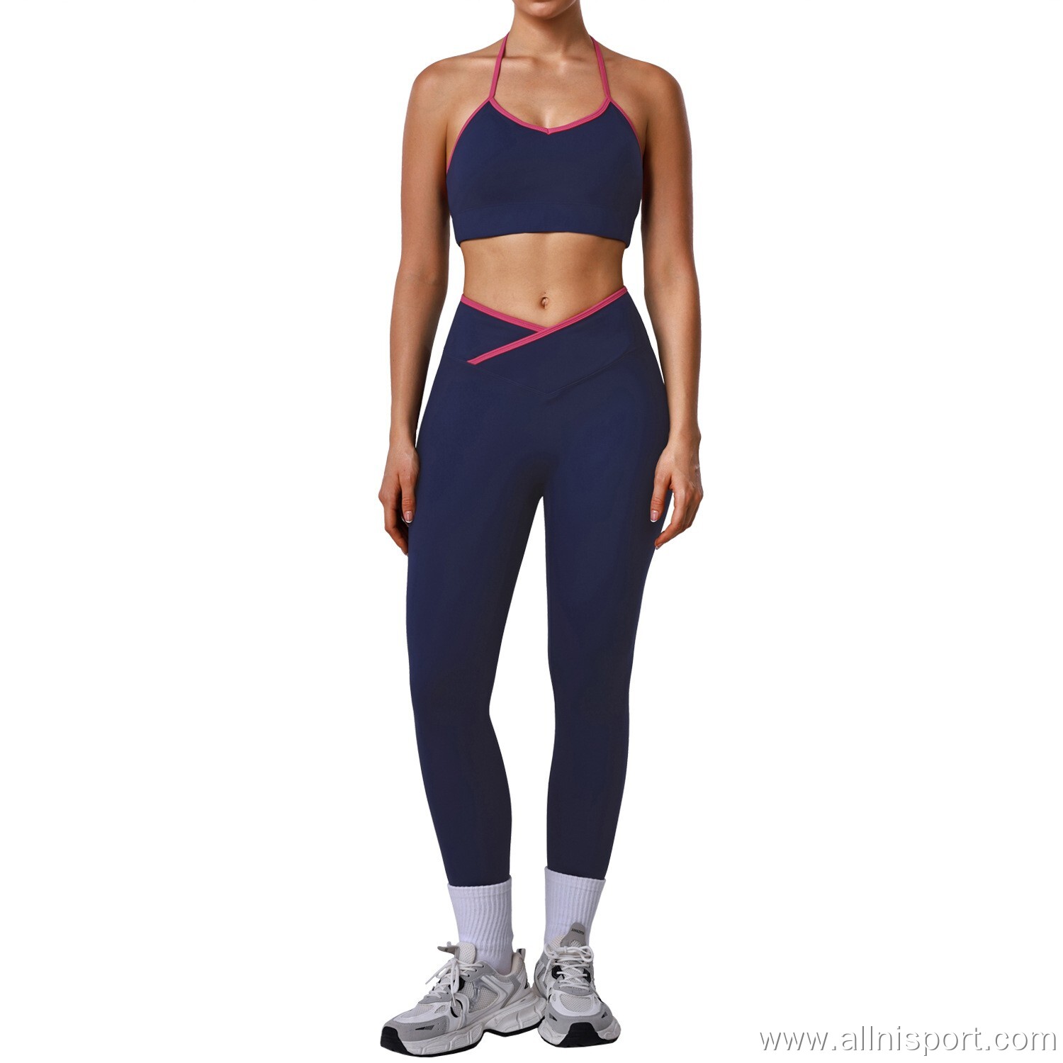 レディース向けカスタムヒップアップハイウエストヨガレギンス