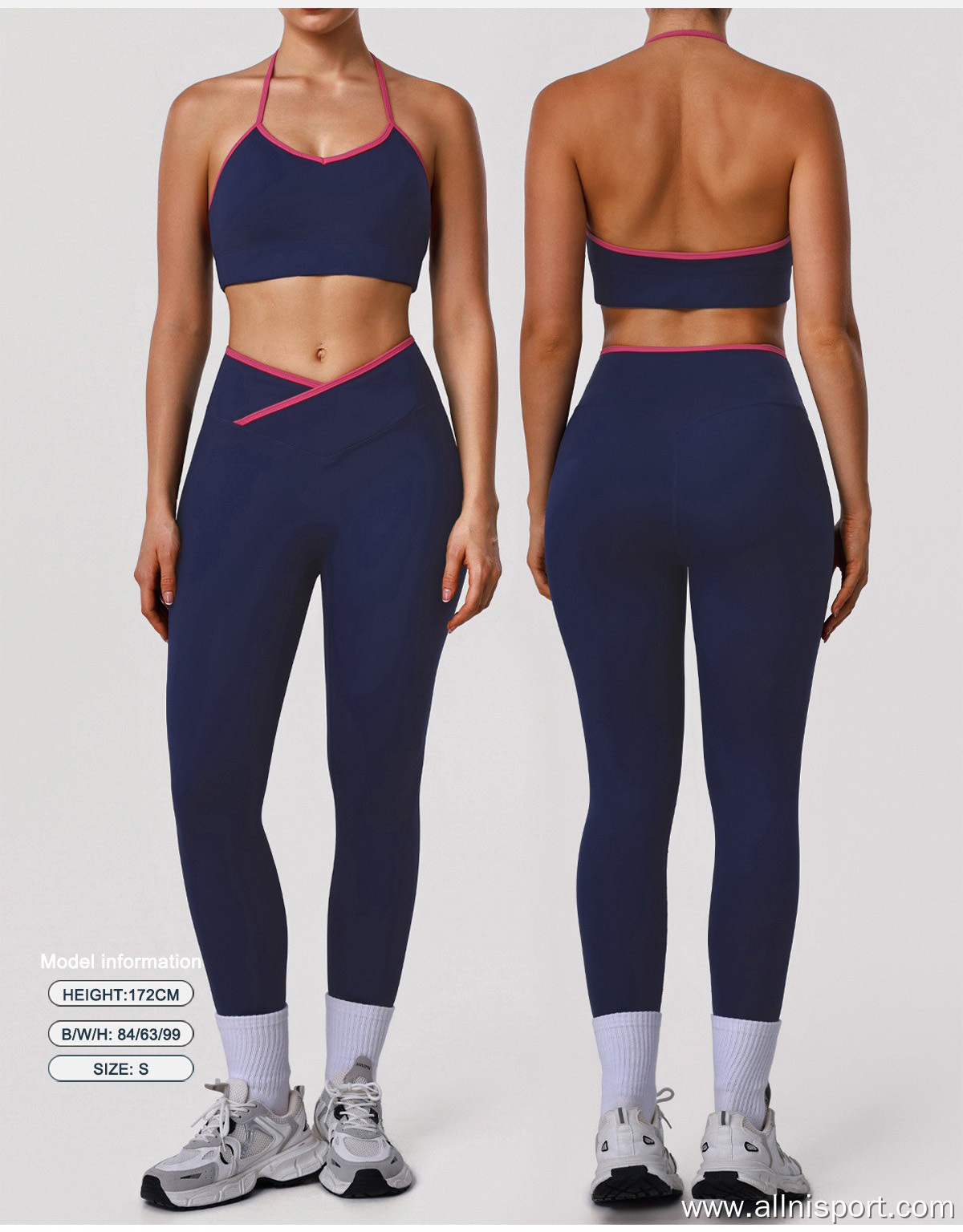 レディース向けカスタムヒップアップハイウエストヨガレギンス