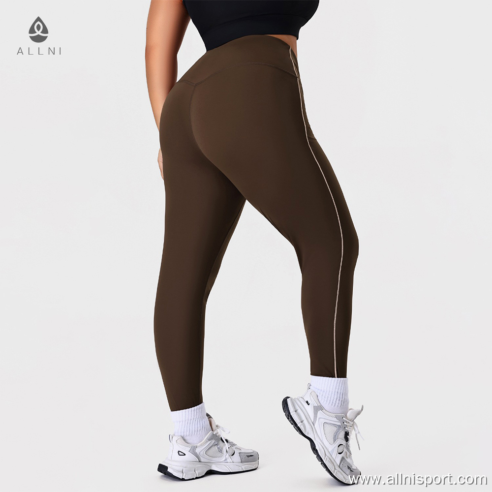 アーバンリトリート　ヨガパンツ カスタムプラスサイズヨガパンツセット - 高伸縮性タイトスリミング