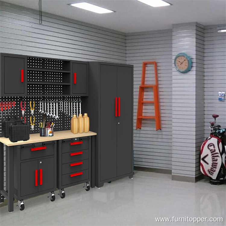Garage Workbench with Storage 