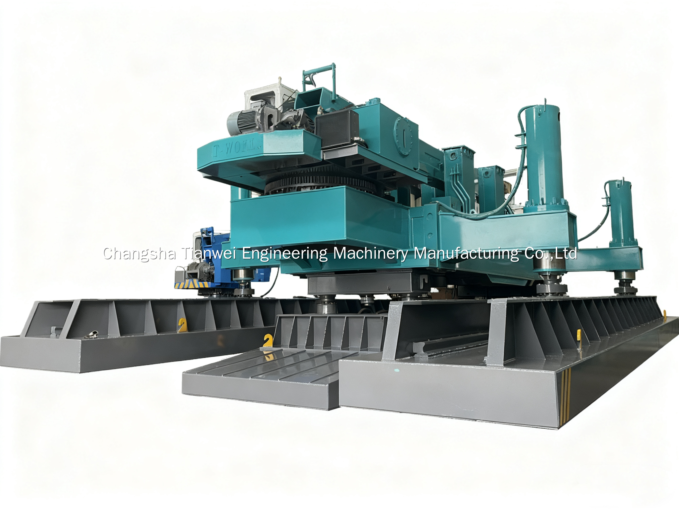 Customized ZYC960 Ton Hydraulic Static Pile Driving Machine