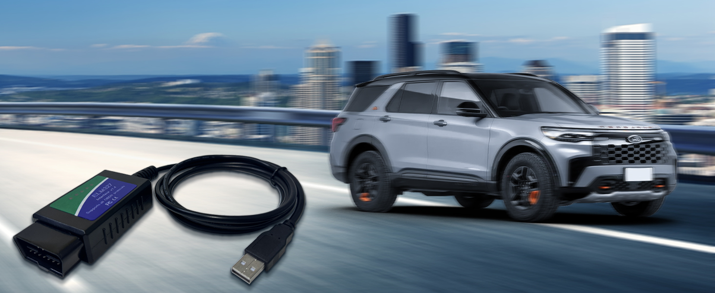 Elm327 USB Forscan with Elmconfig 500kb Baud Rate | Autodiag Technology