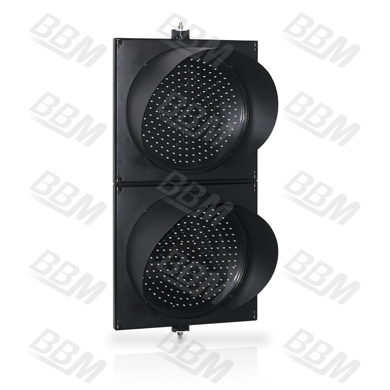 直径400mm 赤黄球形LED信号機（クリアレンズ付き） | BBM信号機