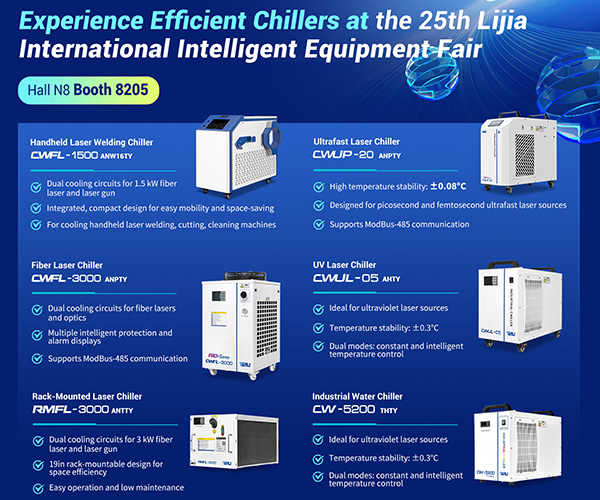 Meet TEYU at the 25th Lijia International Intelligent Equipment Fair