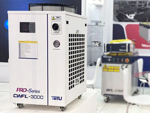 TEYU CWFL-3000 Fiber Laser Chiller for 3kW Laser Applications