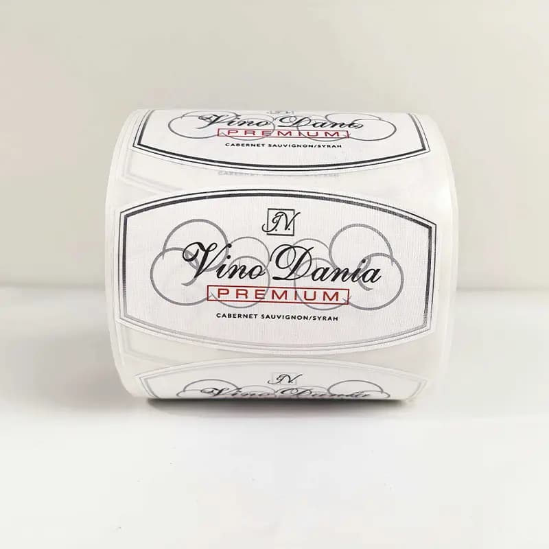 wine label sticker