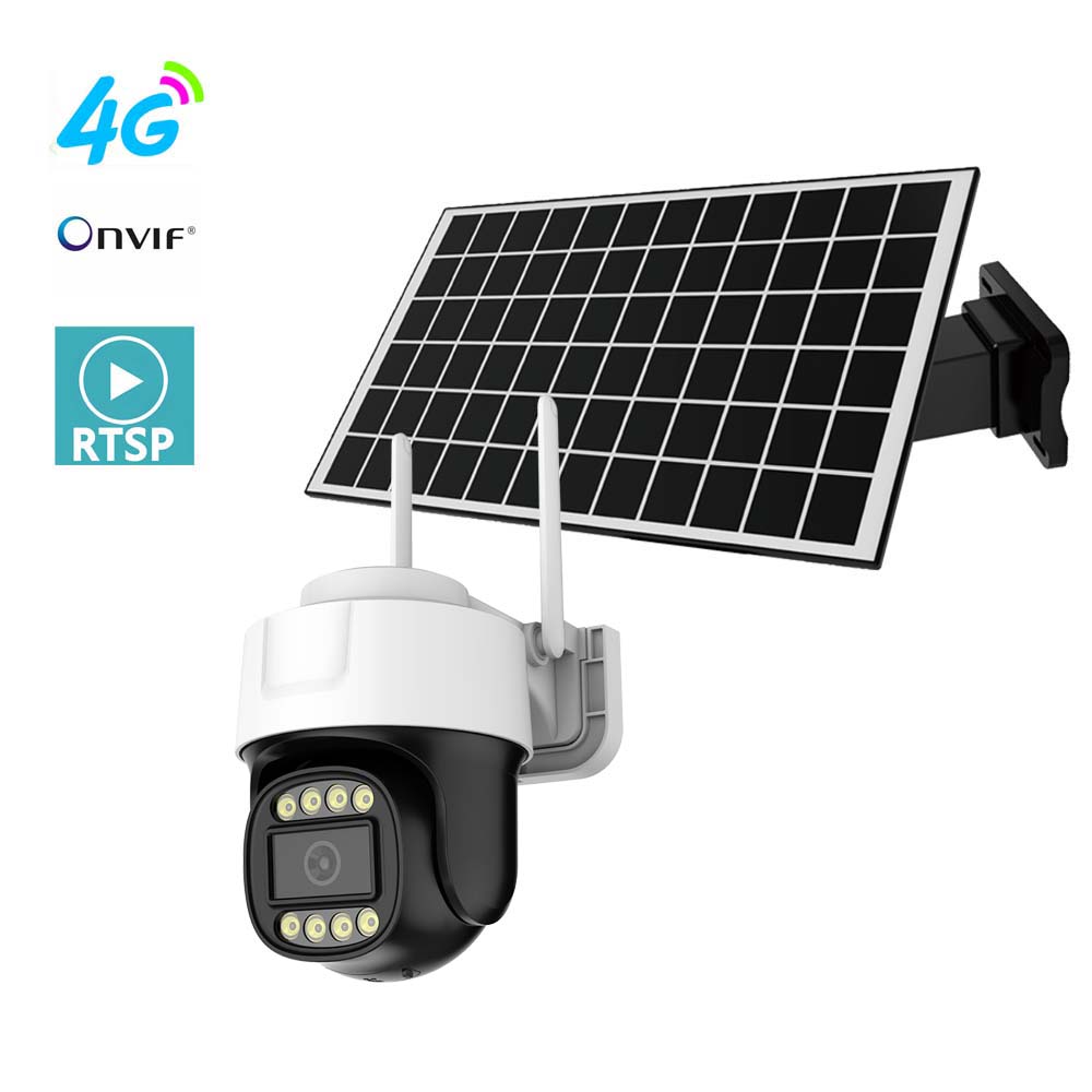 低電力ソーラーパワーwifiバッテリー駆動充電式ワイヤレスカメラ