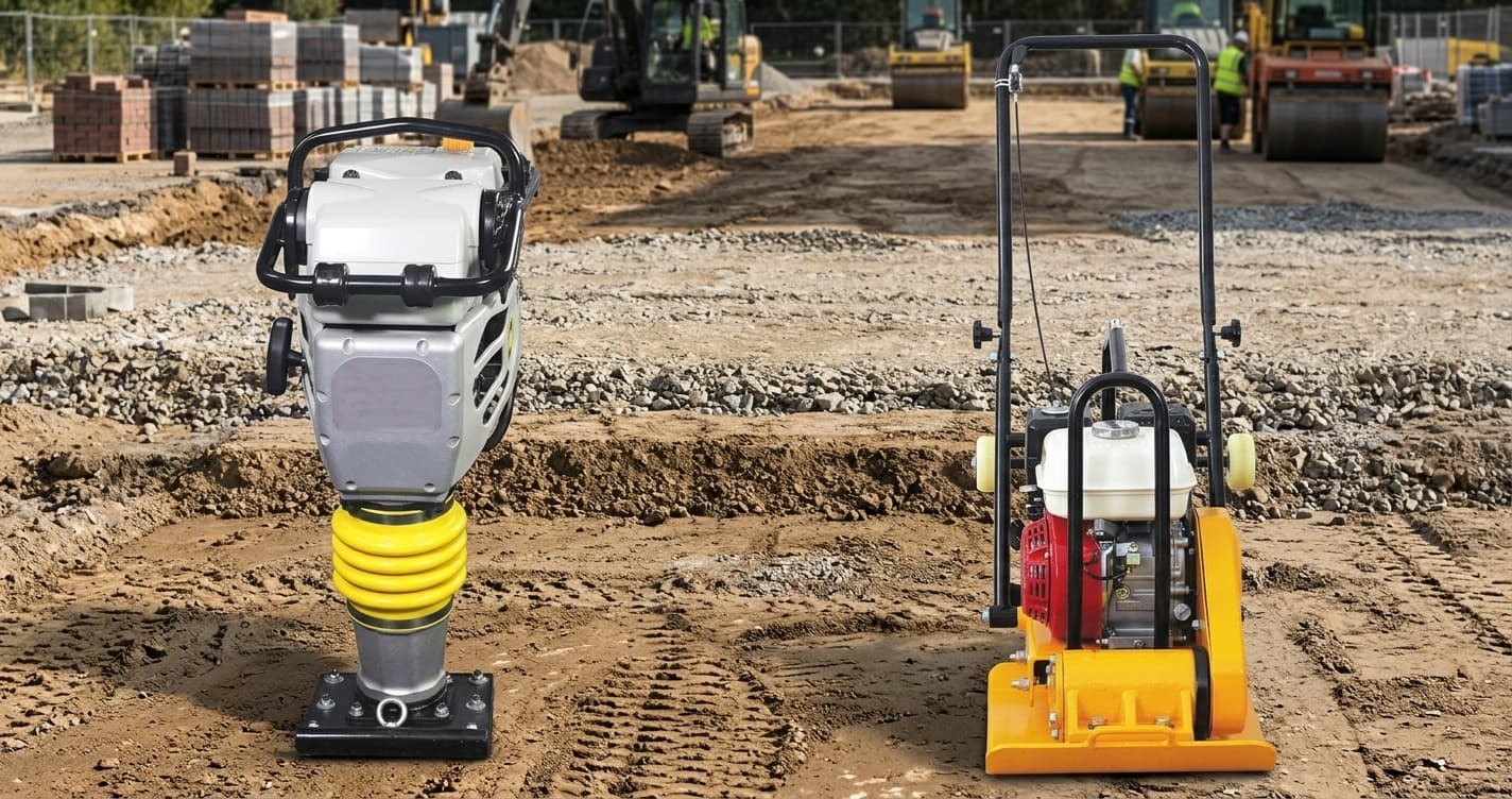 tamping-rammer-vs-plate-compactor-side-by-side-on-construction-site