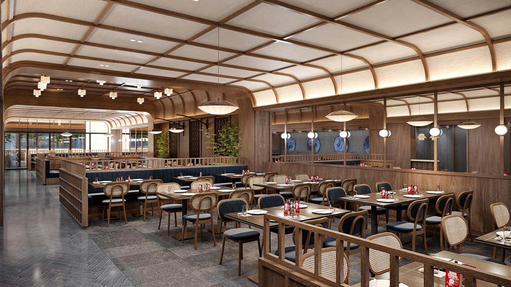 ekar furnitures dubai chinese restaurant project d eastern charm  dubai luxury all in wood-0