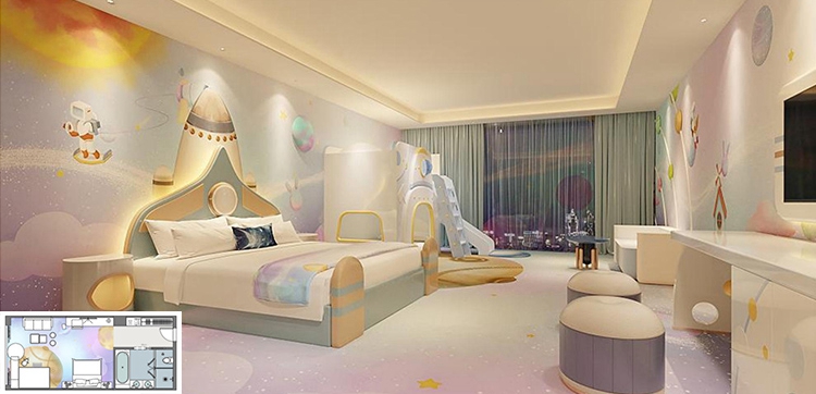 celestial explorer childrens suite   space themed bedroom set for boutique hotels  luxury villas-2