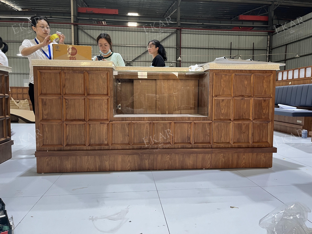 ekar furnitures dubai chinese restaurant project d eastern charm  dubai luxury all in wood-17