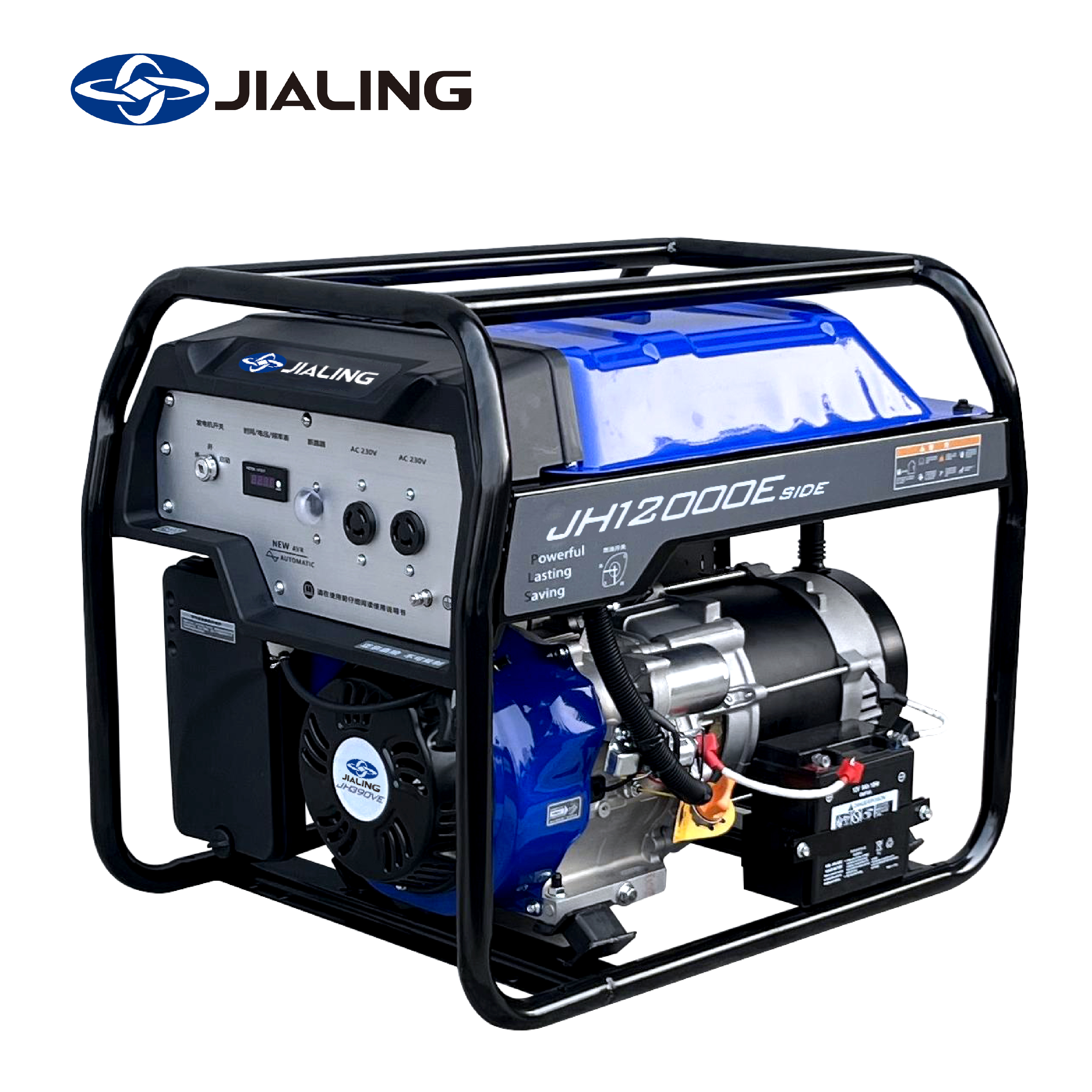 8.3kW 8.8kW 8.3kW Single Phase Electric Gasoline Generator | JIALING ...