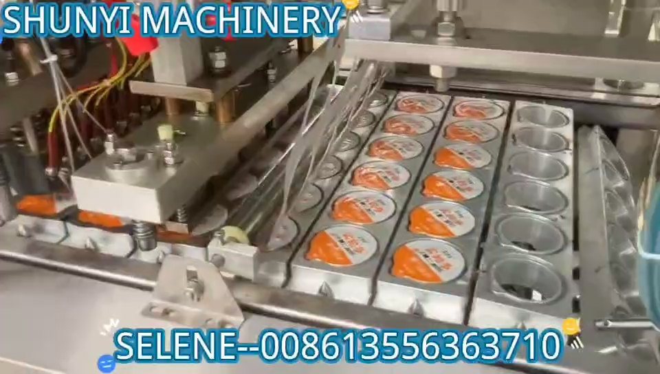 CFD-6 कप दही भरने की सीलिंग मशीन उत्पाद | SHUNYI
