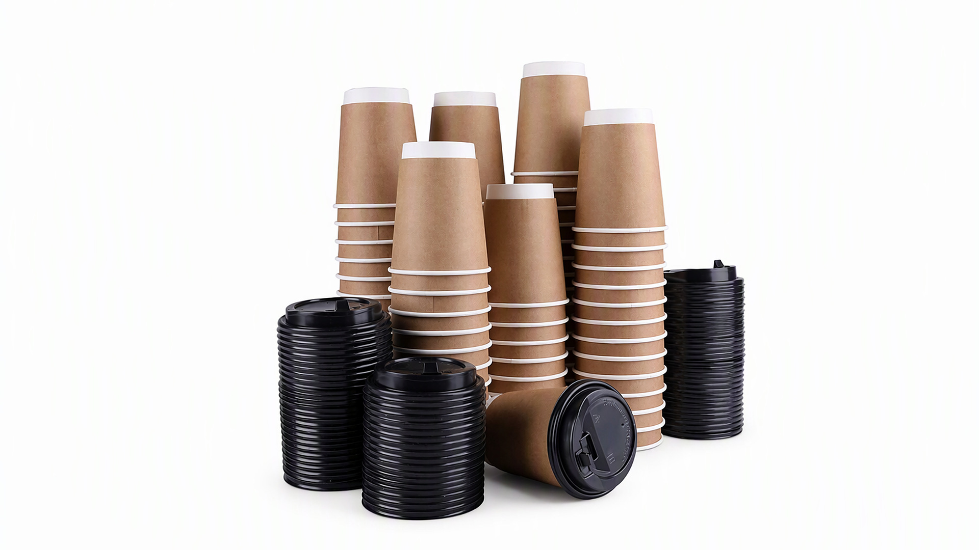 KaiLai 8oz double wall disposable paper cup for hot coffee