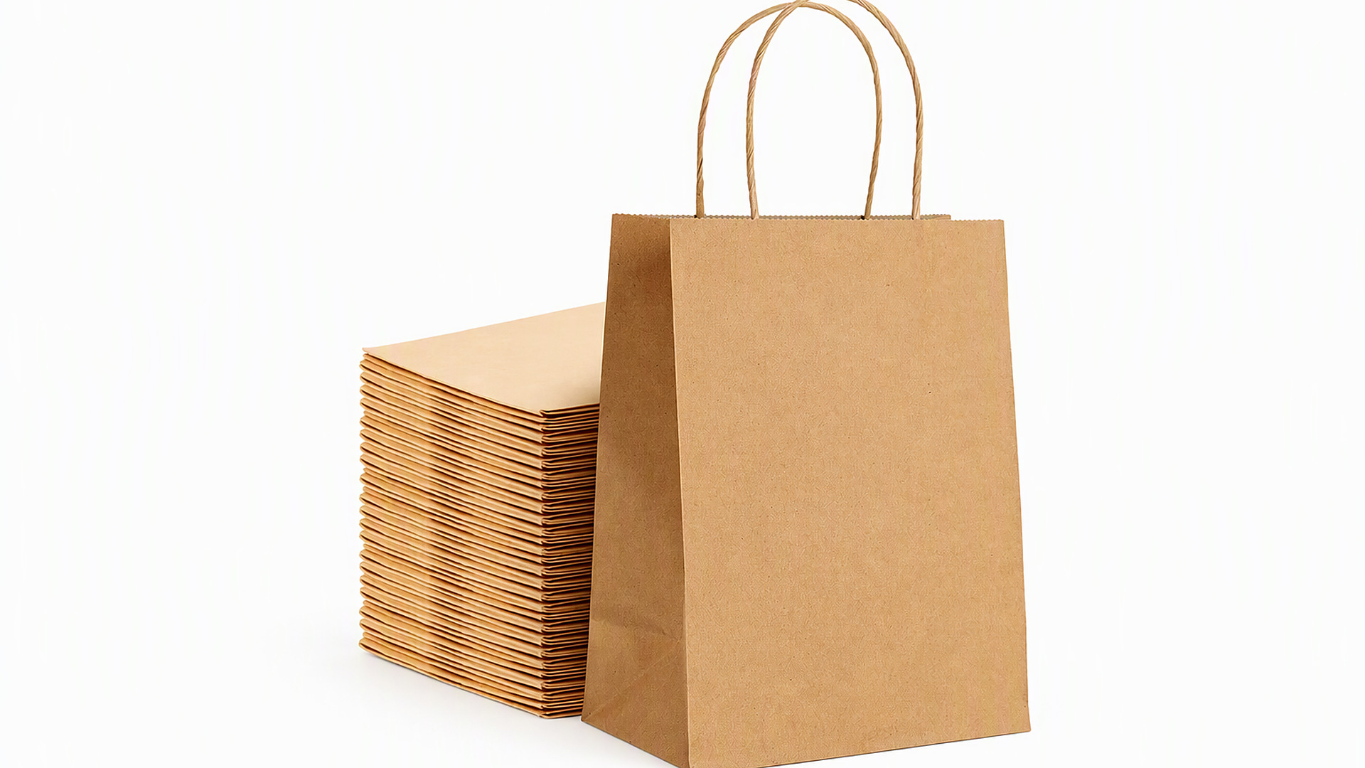 Customized black paper gift bags for retail and takeaway use
