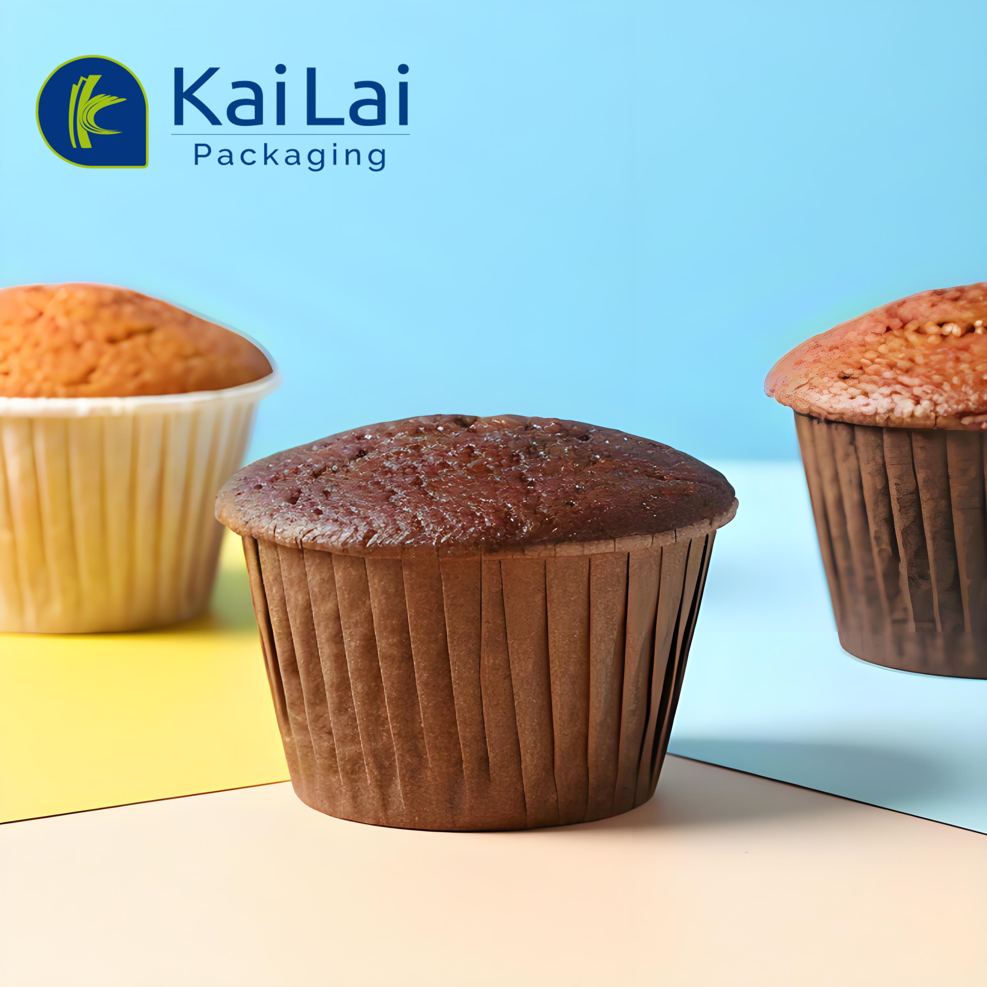 Disposable White Paper Cake Cup Cupcake Cases Baking Muffin Dessert ...