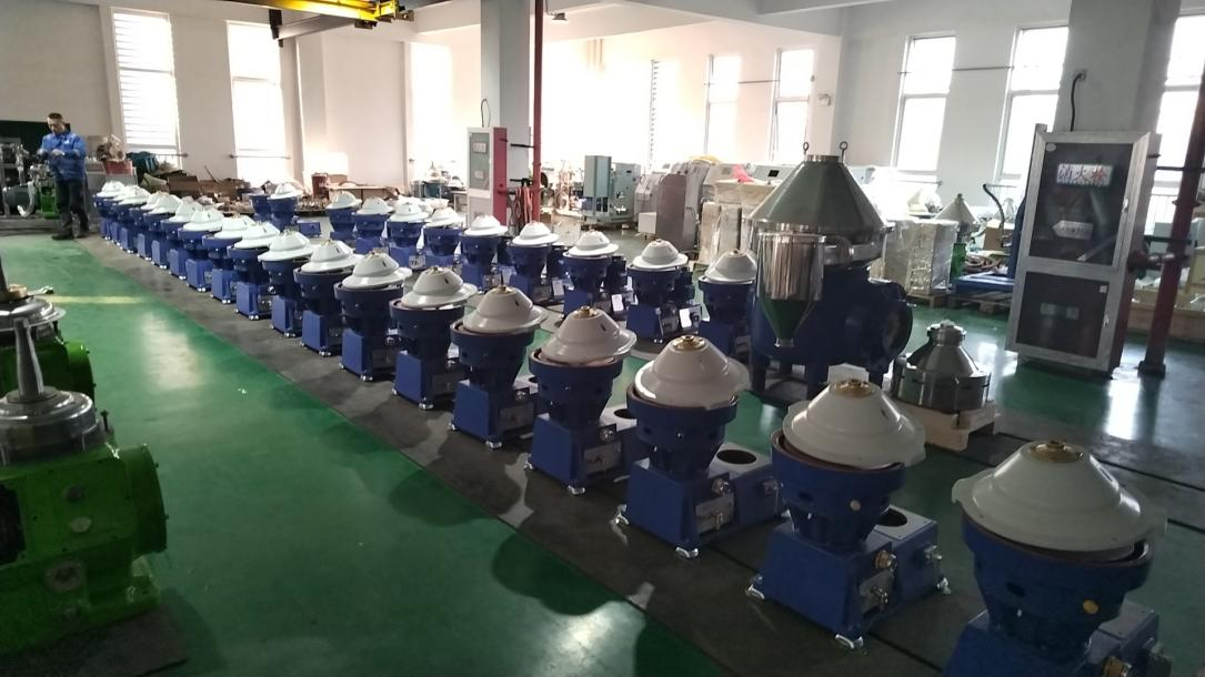 Características do separador de disco