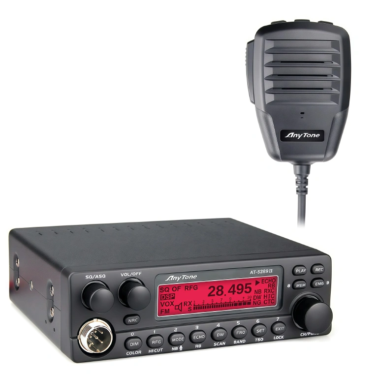 AT-5289 II 10 Meter Mobile Ham Radio, 60W AM PEP / 45W FM High