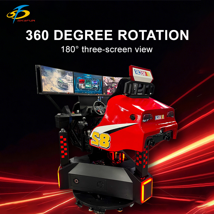 Racing Game Machine 360° VR Racing Simulator Arcade Machine