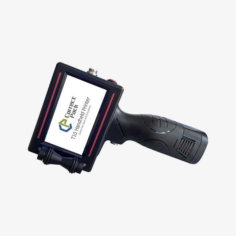 Correcte verpakking van de draagbare intelligente inkjetprinter