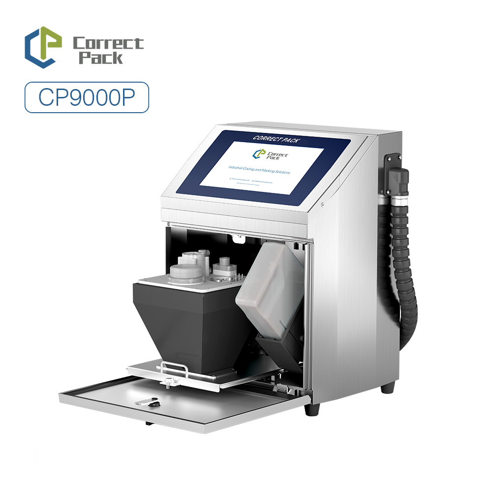 Continuous inkjet printer machine