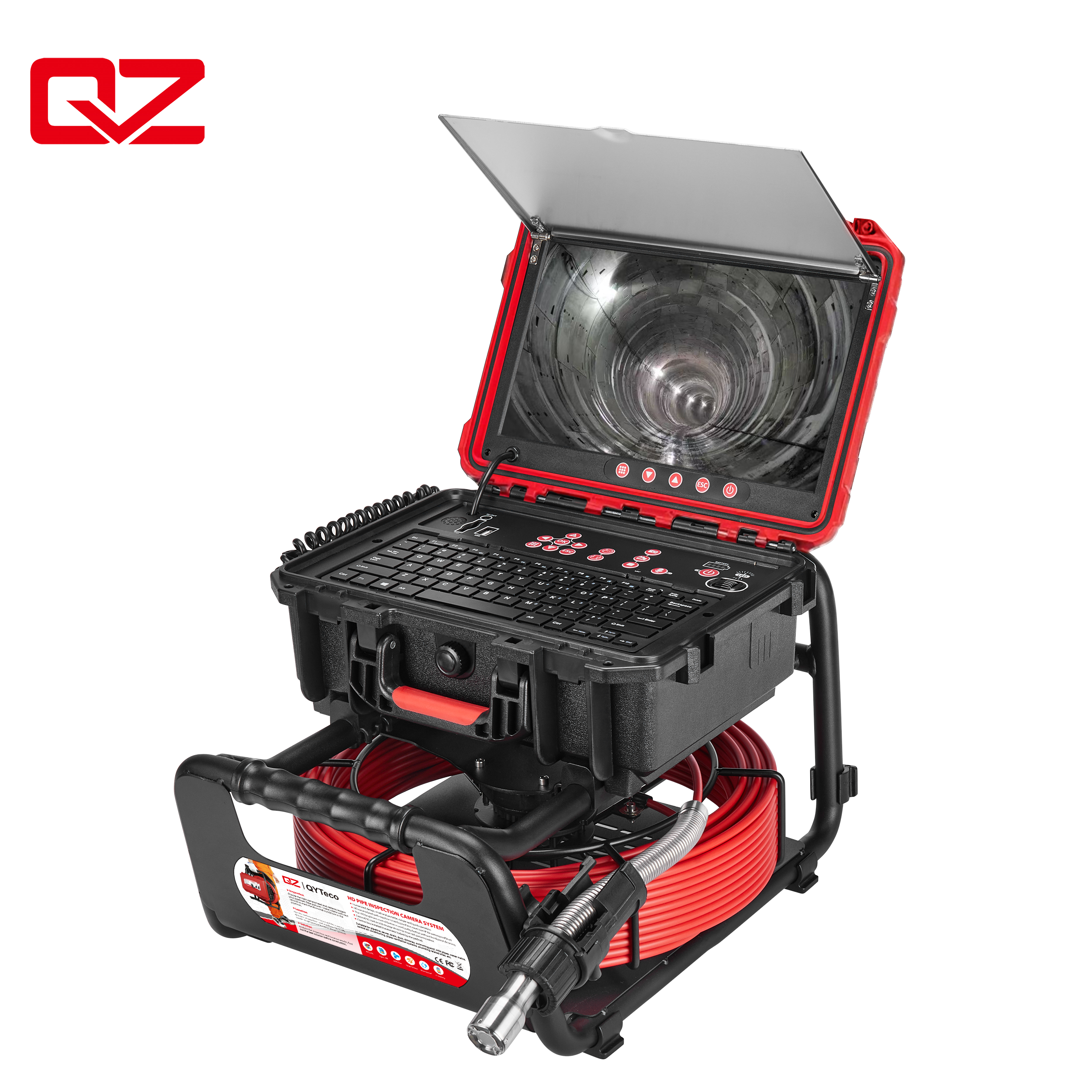 13.3inch 29mm1080P 150° Wide Angle Self-Leveling and 512HZ Sonde