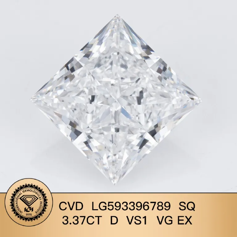 プリンセス カット ラボ ダイヤモンド メーカーとサプライヤー、工場  