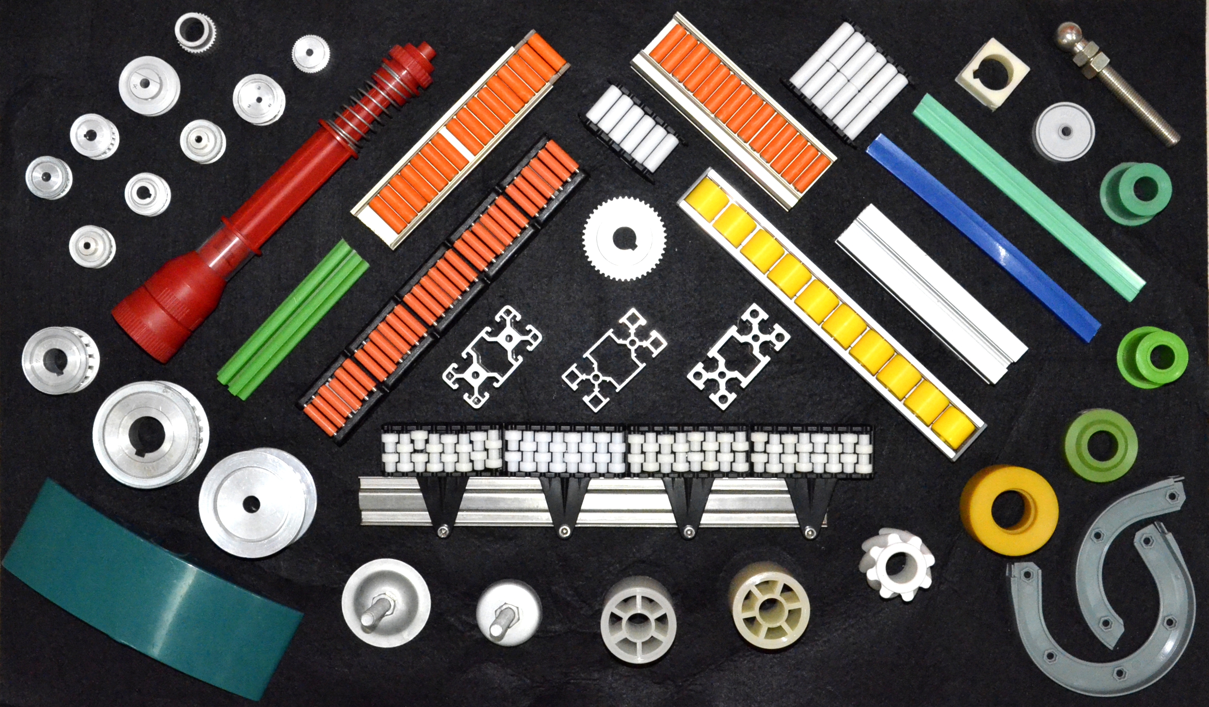 Har900 Flat+Hole Modular Belt