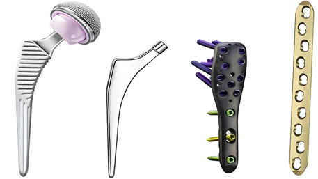 CNC Machined Titanium Parts for Orthopedic & Dental Applications