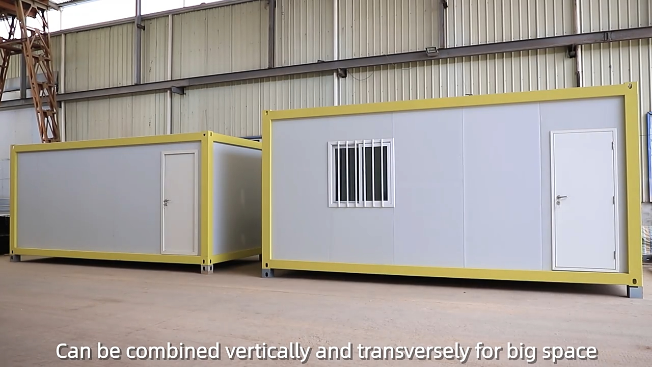 TOPPRE Detachable Container House 6x3 Flat Pack Office Container House ...