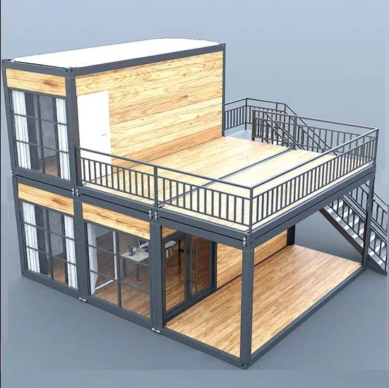 TOPPRE 40ft Steel Structure House Garden Cabin Prefab Hotel Container ...