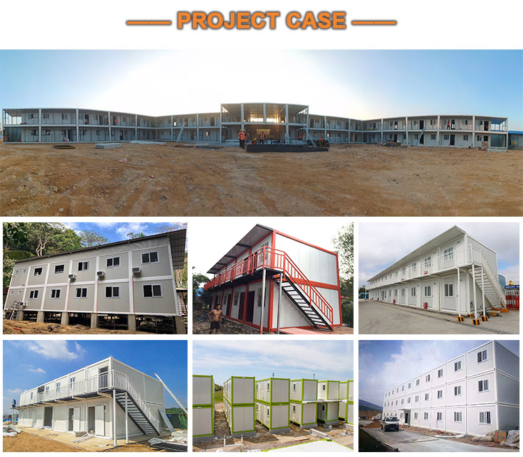 Container Structures Double Layer TOPPRE Galvanized Steel Structure 2 Floor Container House Detachable ...