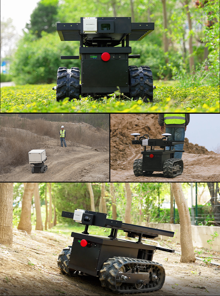 FOLO-M200 Mini Track Chassis Automatic Following Robot | FOXTECH ROBOT