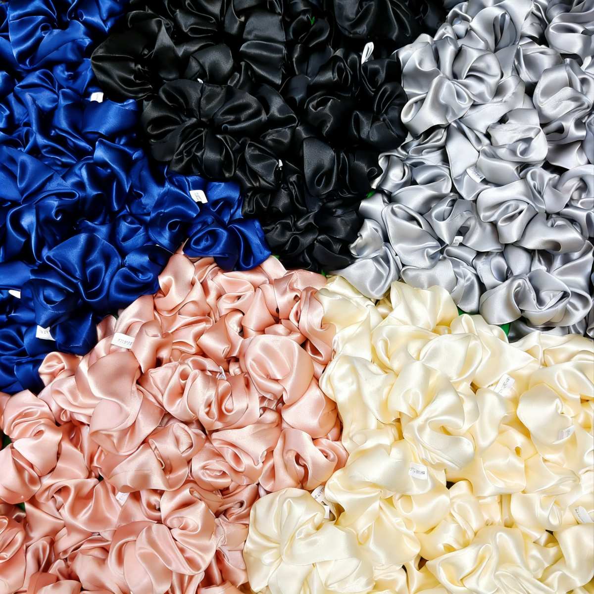 DOCSUN Custom Mulberry Silk Satin Scrunchies Bulk Wholesale