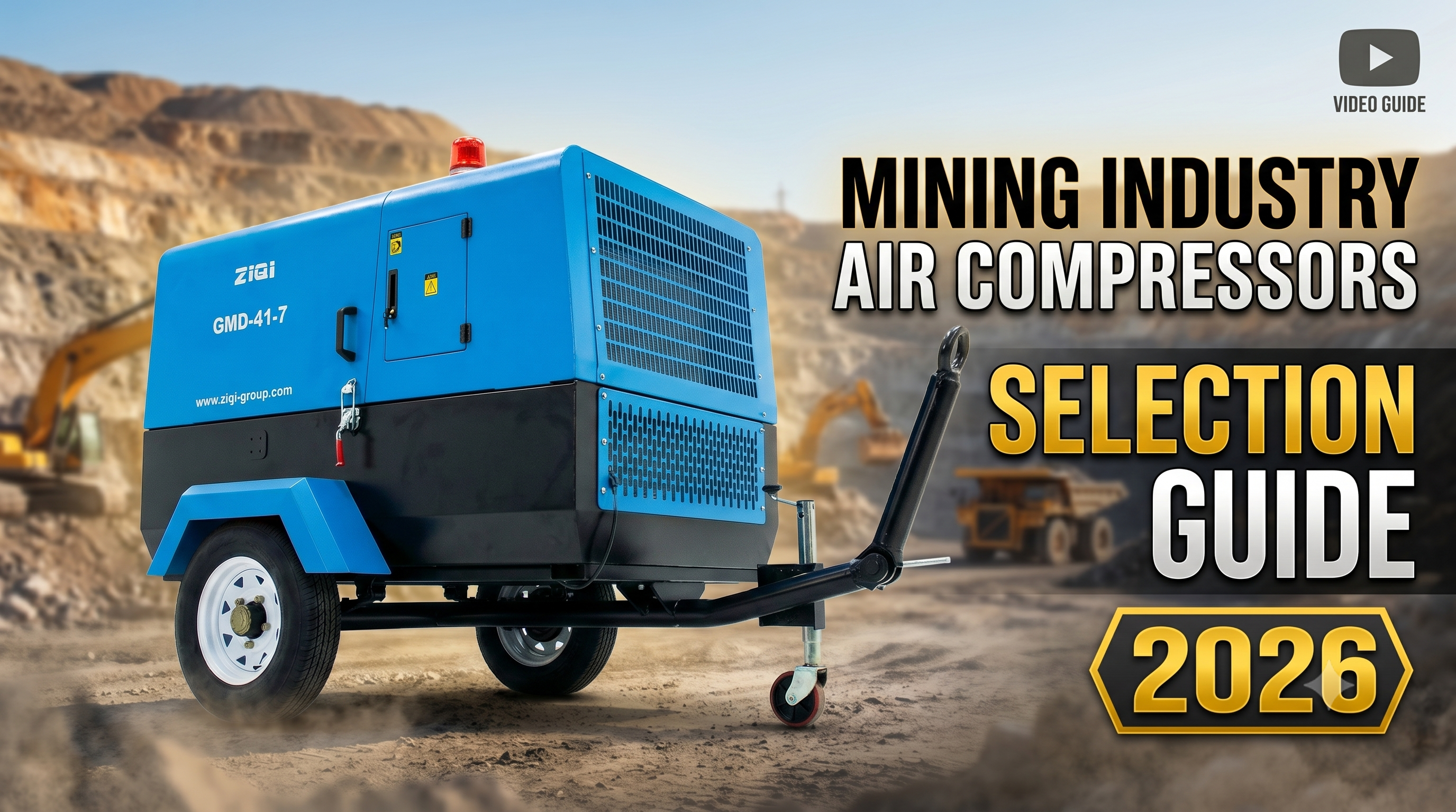 Air Compressor for Mining Industry: Selection Guide 2026 | ZIQI