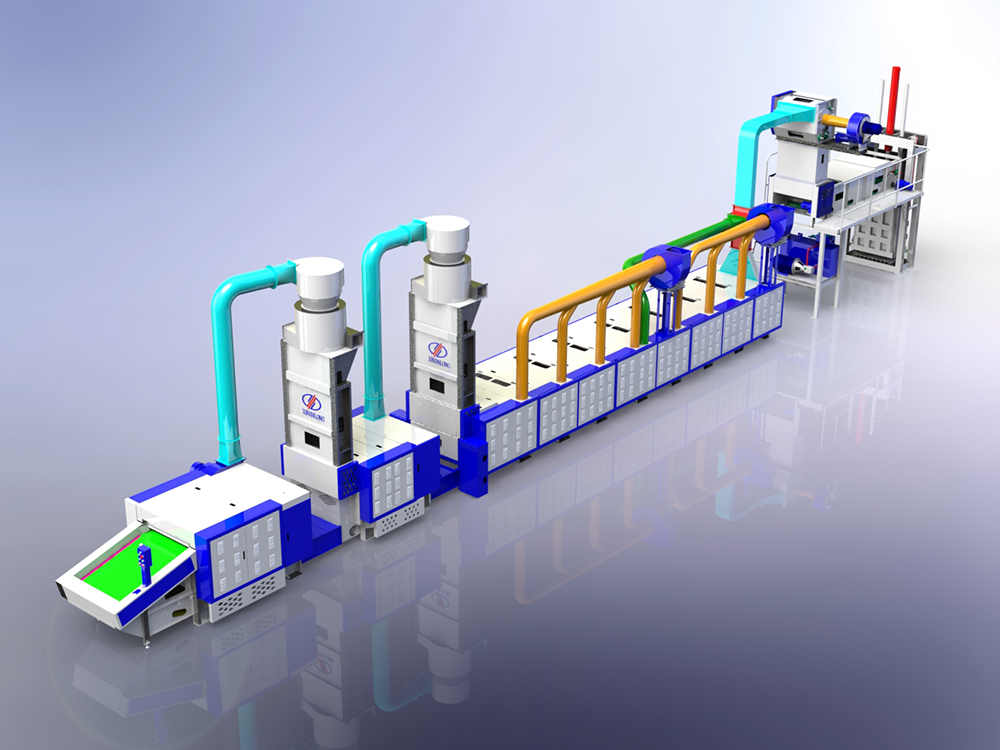 Hemp Fiber ထုတ်လုပ်မှုလိုင်း