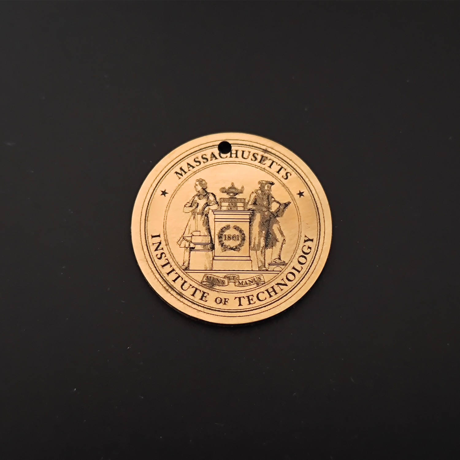 laser marking coin