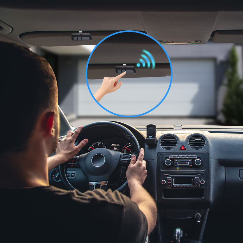 YET2256 Industrial Garage Door Remote Control Learning Code Automatic ...
