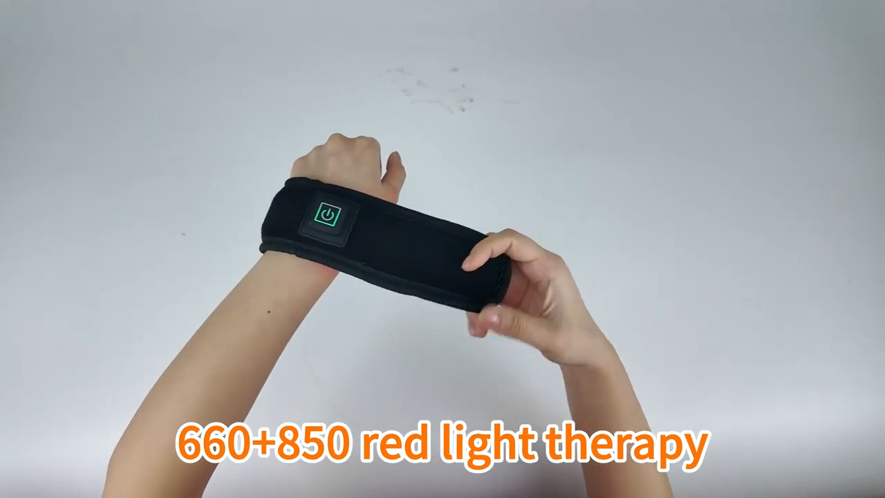  Оптовая продажа наручных повязок для светотерапии красным светом 660 нм и 850 нм по выгодной цене - Kinreen