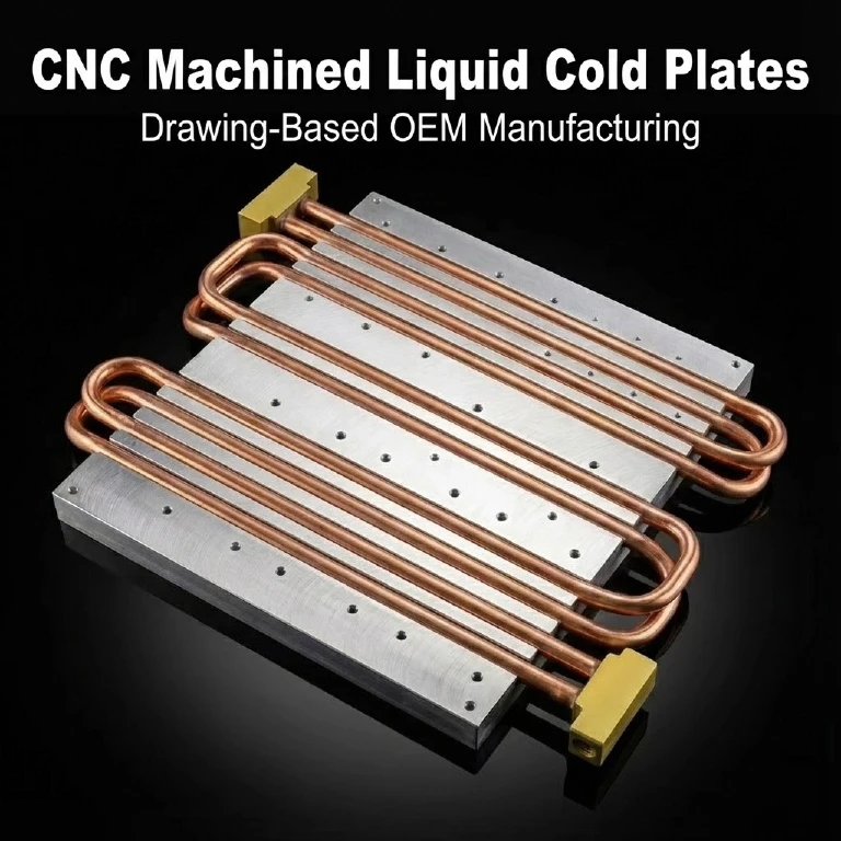 Custom CNC Machining Service for Liquid Cold Plates