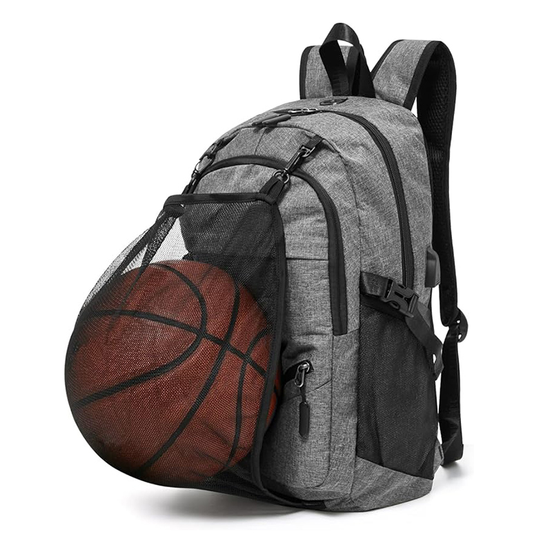 Zaino Sportivo DSLEAF Per Basket E Calcio - Con Scomparto Pallone E Scarpe, Portatile E Resistente - Foto 4