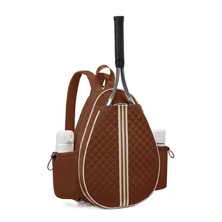 Tennis Bag, Quilted Tennis Sling Crossbody Backpack, Water  display picture 3