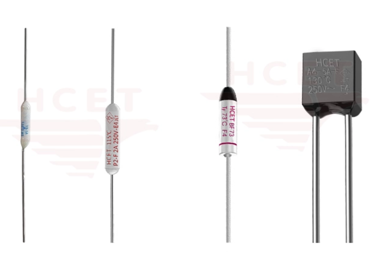 HCET RY XF Series One-time fuse Thermal Fuse for Overcurrent and Over ...